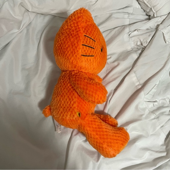 Build a Bear Hello Kitty Orange Halloween Pumpkin 2011 Waffle Pattern Plush - Picture 4 of 9